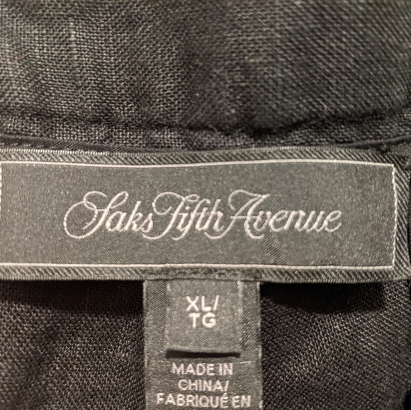 Saks Fifth Ave linen pants - Picture 3 of 3